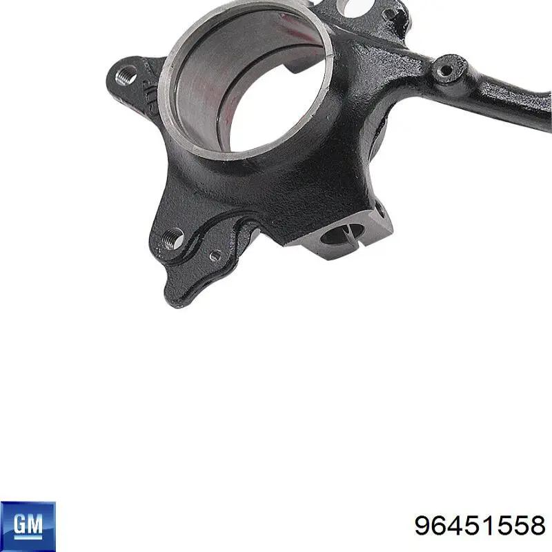 Muñón del eje, soporte de rueda, delantero derecho General Motors 96451558