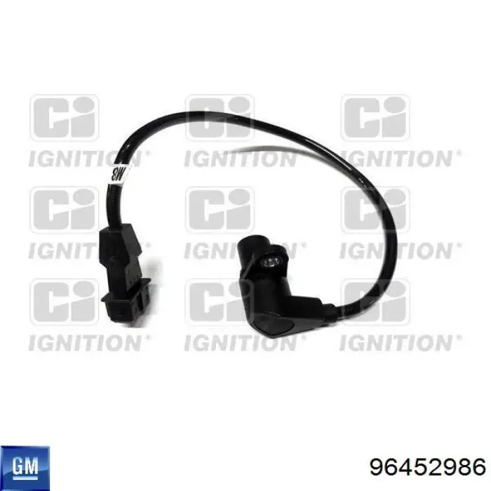 96452986 Opel sensor de posición del árbol de levas