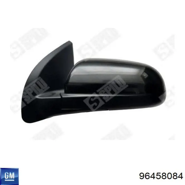 96458084 Market (OEM) espejo retrovisor derecho