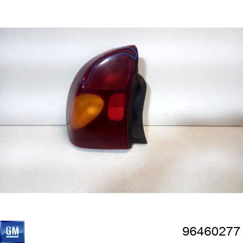 96460277 Peugeot/Citroen piloto trasero exterior izquierdo