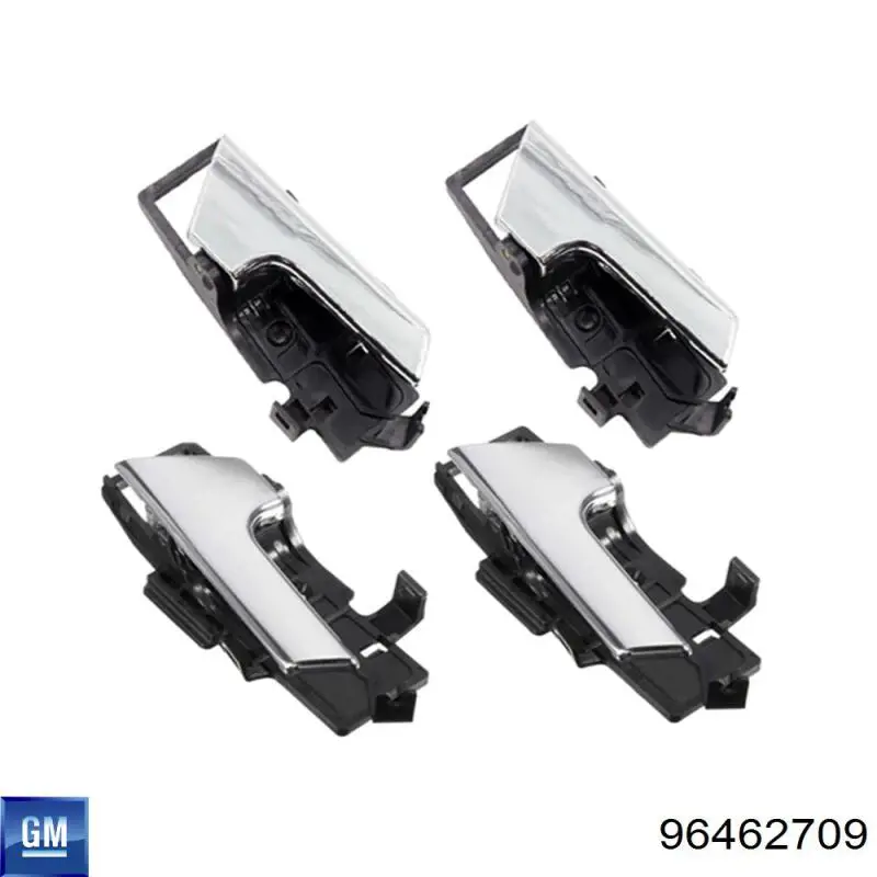 Comprar 96462709 General Motors Manija interior izquierda delantera/trasera de puerta