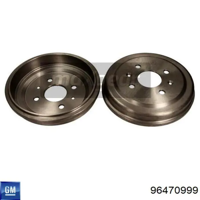 Tambor de freno trasero 96470999 General Motors