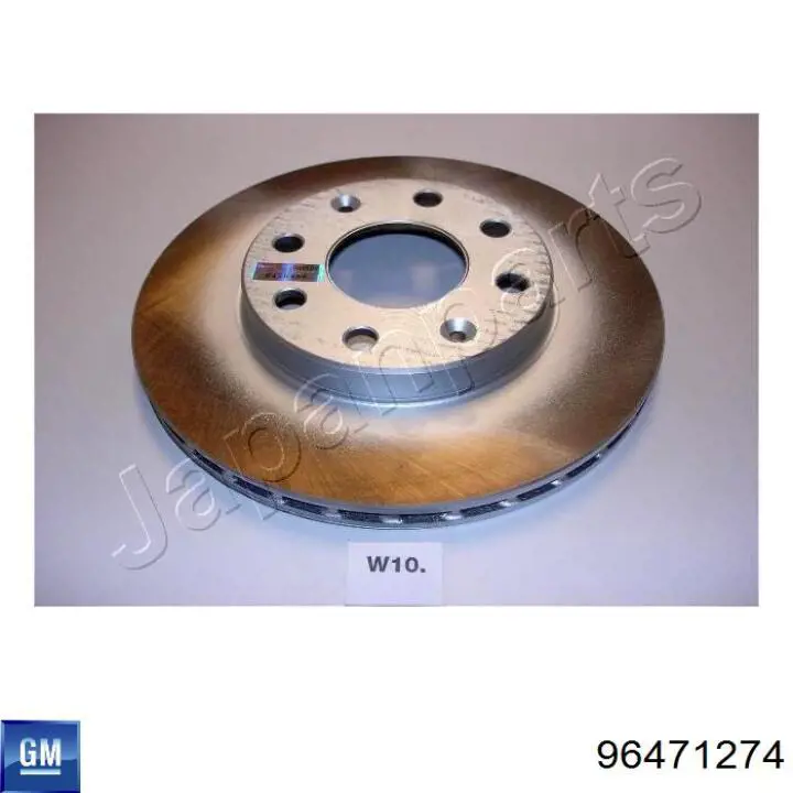 Disco de freno 96471274 General Motors