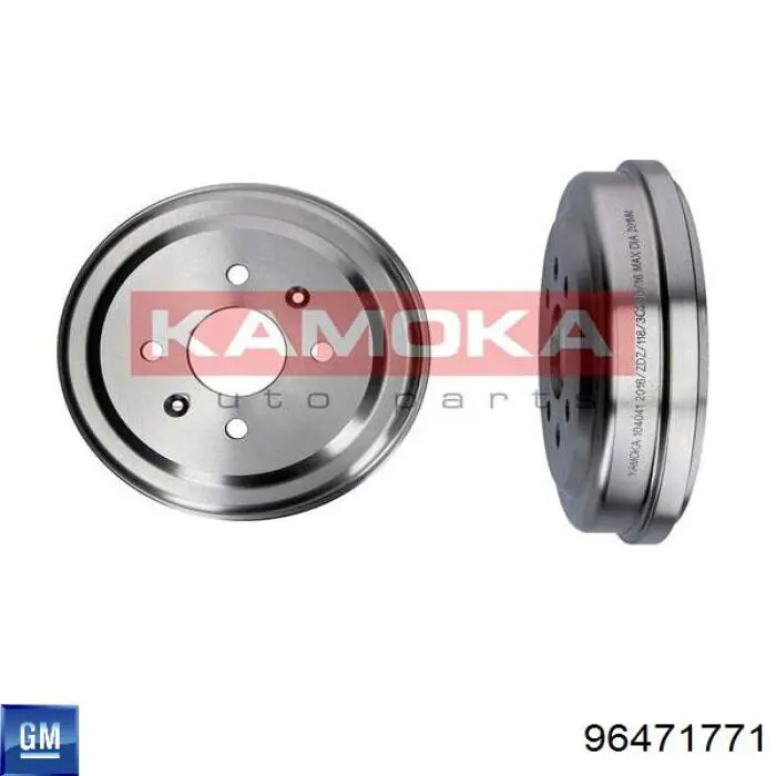 96471771 General Motors Tambor de freno trasero