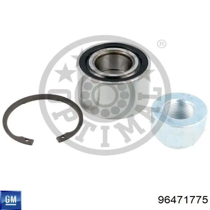 96471775 General Motors Buje de rueda trasero