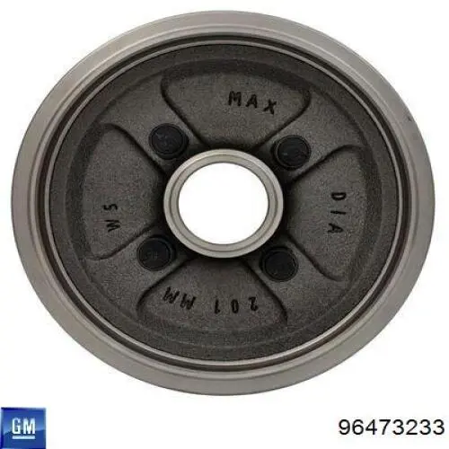Comprar 96473233 General Motors Tambor de freno trasero