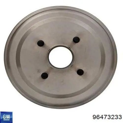 Tambor de freno trasero General Motors 96473233