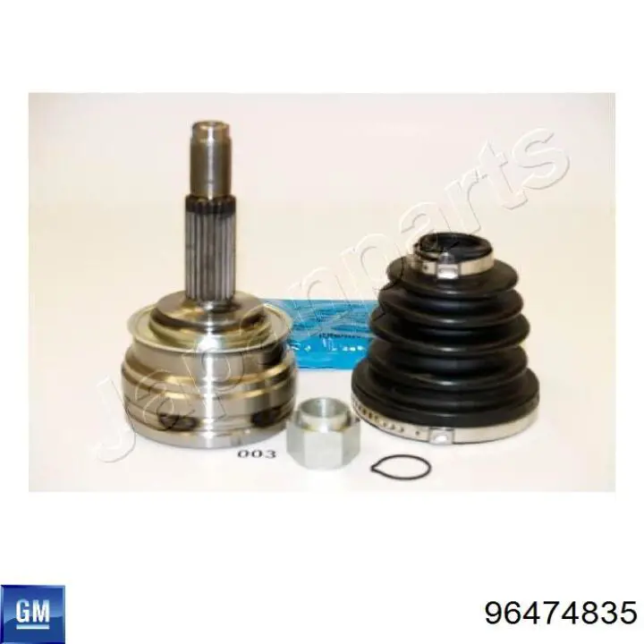 96474835 General Motors Semieje delantero derecho