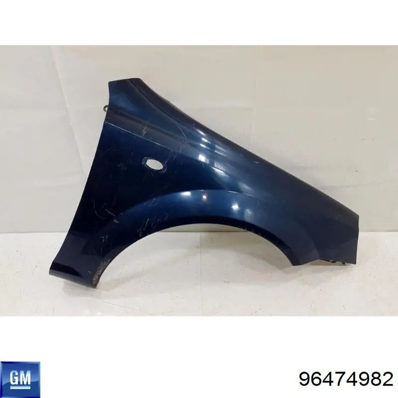 Guardabarros delanteros derecho General Motors 96474982 precio, desde 71,25 EUR