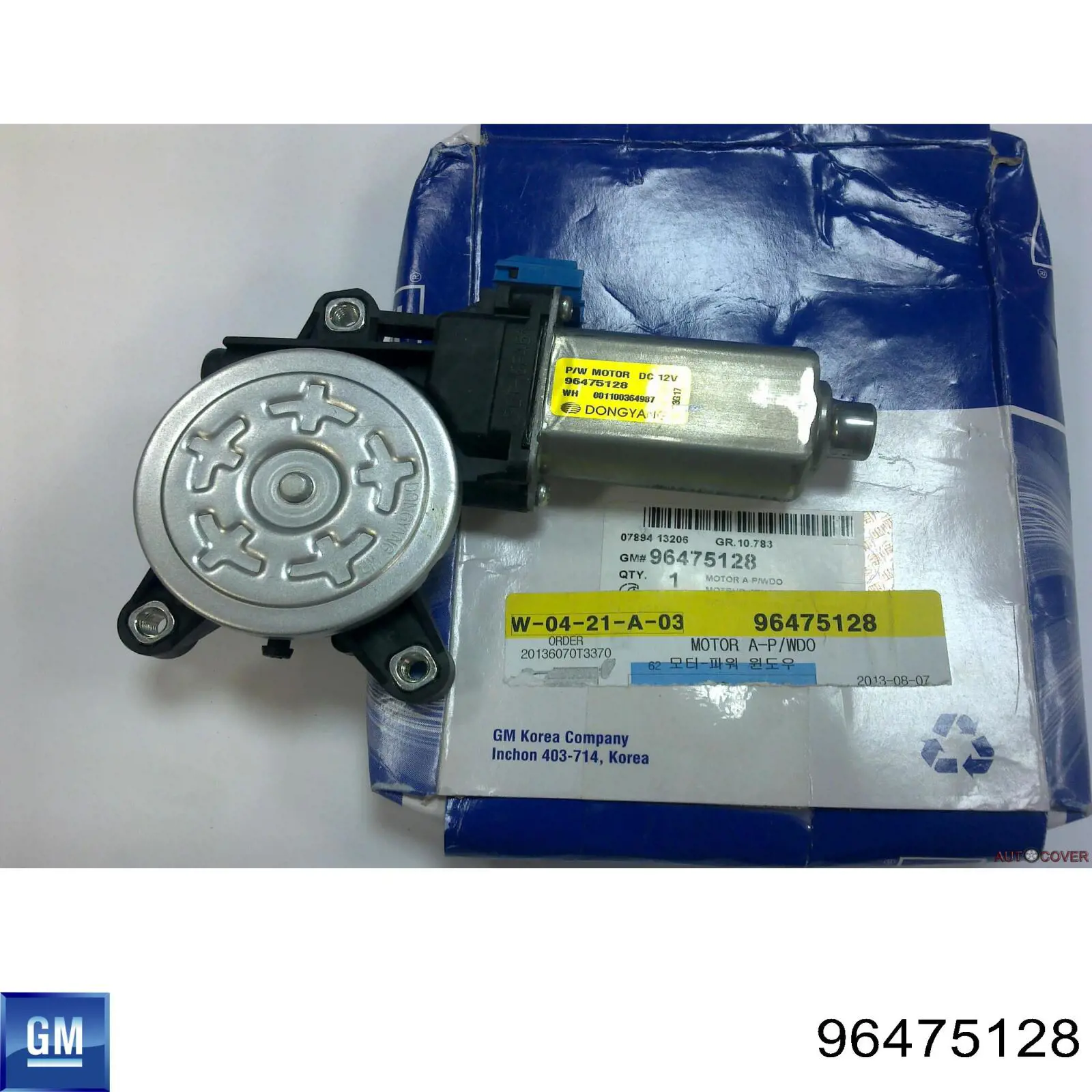 Motor eléctrico, elevalunas, puerta del conductor General Motors 96475128 precio, desde 22,68 EUR