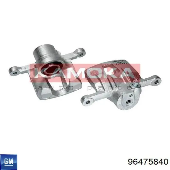 96475840 General Motors pinza de freno trasera izquierda