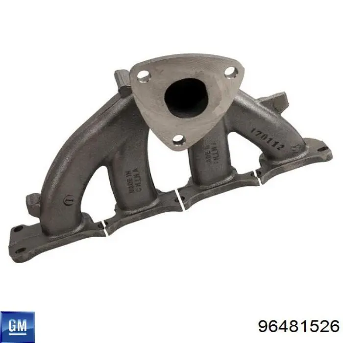 Colector de escape, sistema de escape Chevrolet Aveo 2 T250, T255