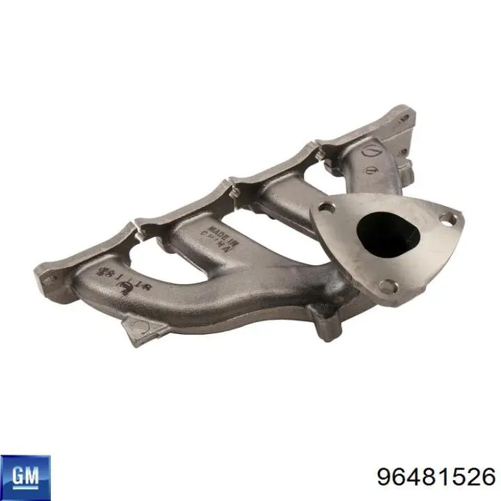 Colector de escape, sistema de escape Chevrolet Aveo 2 T250, T255