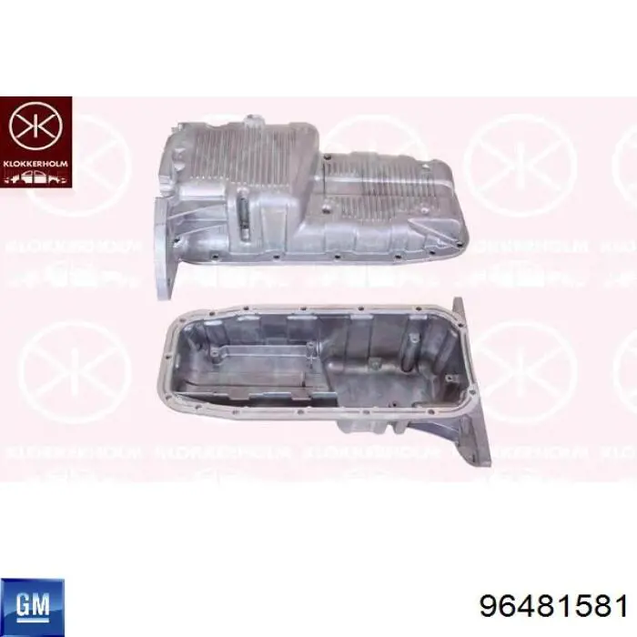 Cárter de aceite del motor General Motors 96481581 precio, desde 46,46 EUR