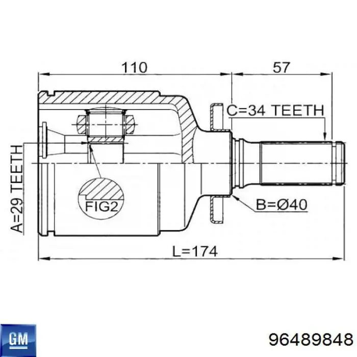Comprar Q1310559 Q-fix Junta homocinética interna delantera