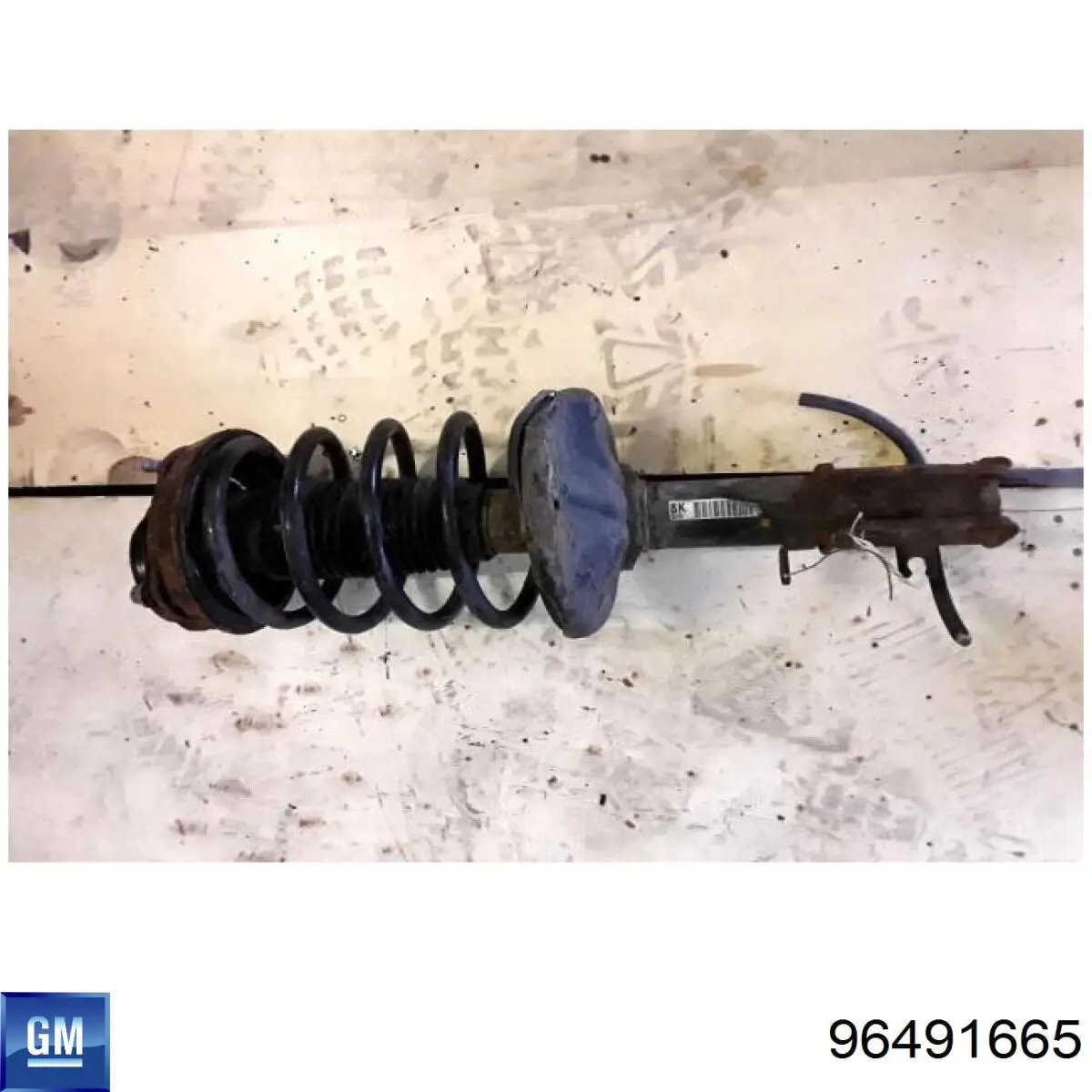 96491665 General Motors amortiguador delantero izquierdo