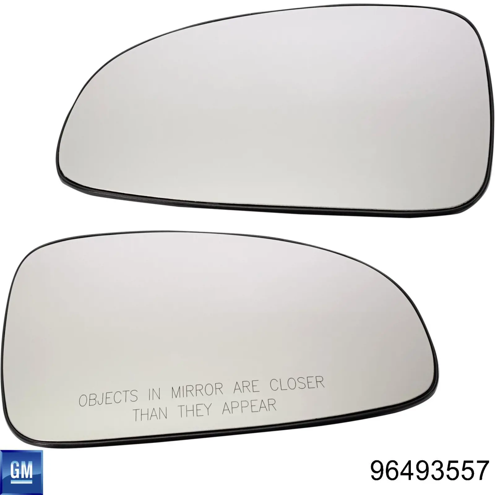 Cristal de espejo retrovisor exterior izquierdo General Motors 96493557 precio, desde 19,65 EUR