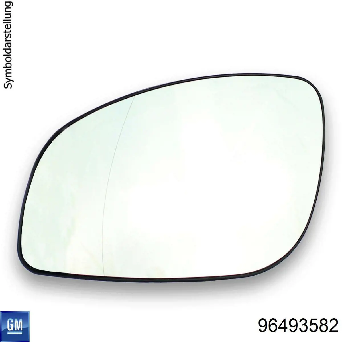 Cristal de espejo retrovisor derecho General Motors 96493582 precio, desde 14,66 EUR