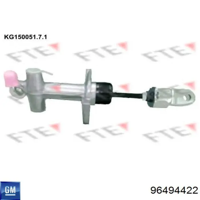 Cilindro de embrague General Motors 96494422 precio, desde 32,59 EUR