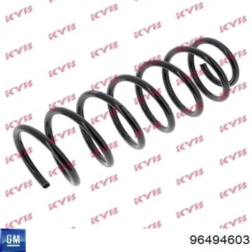 Muelle de suspensión trasero General Motors 96494603 precio, desde 34,04 EUR