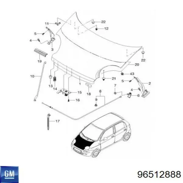  General Motors 96512888