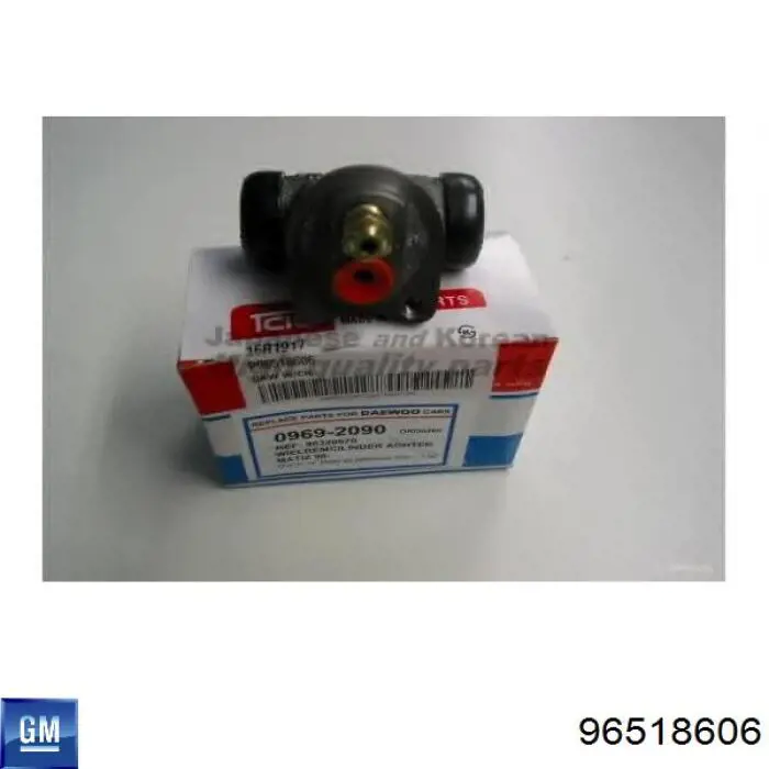 Cilindro de freno de rueda trasera General Motors 96518606 precio, desde 11,37 EUR