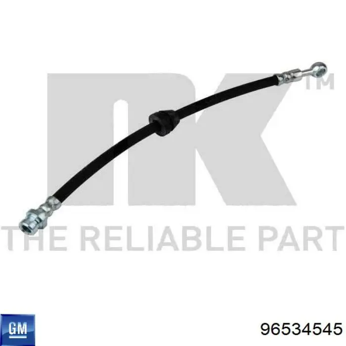 96534545 General Motors Tubo de frenos delantero