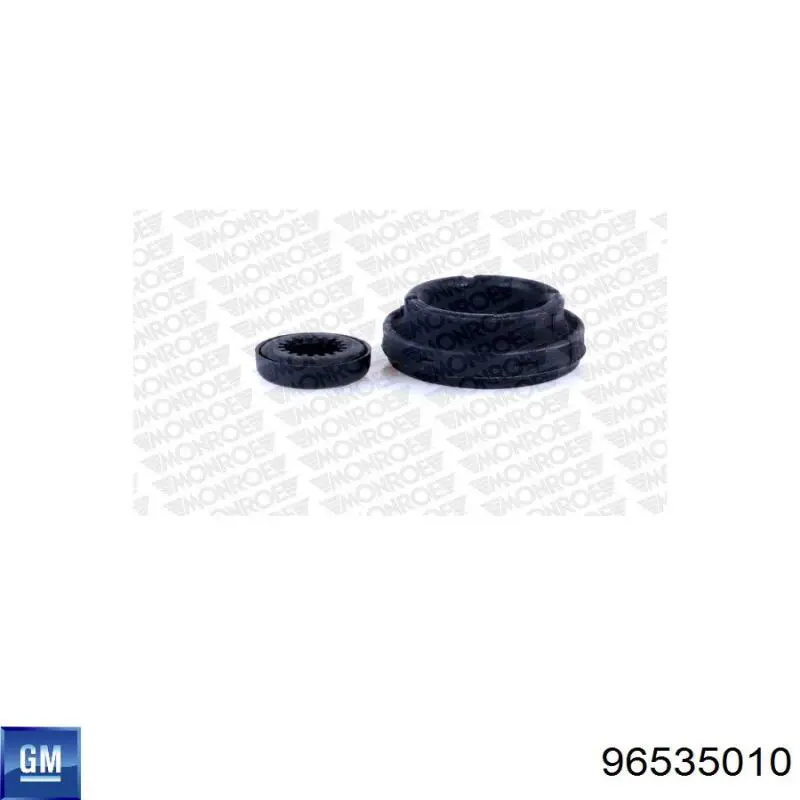 Rodamiento de soporte del amortiguador delantero 96535010 General Motors