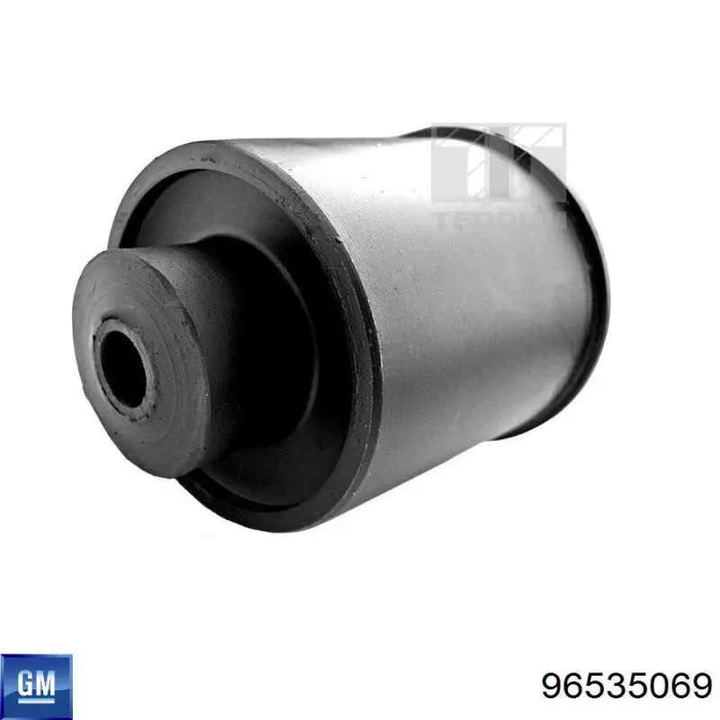 Buje silencioso del subchasis delantero 96535069 General Motors