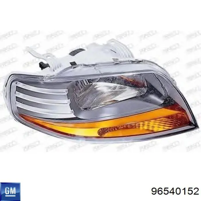 Faro derecho Chevrolet Aveo 1 T200