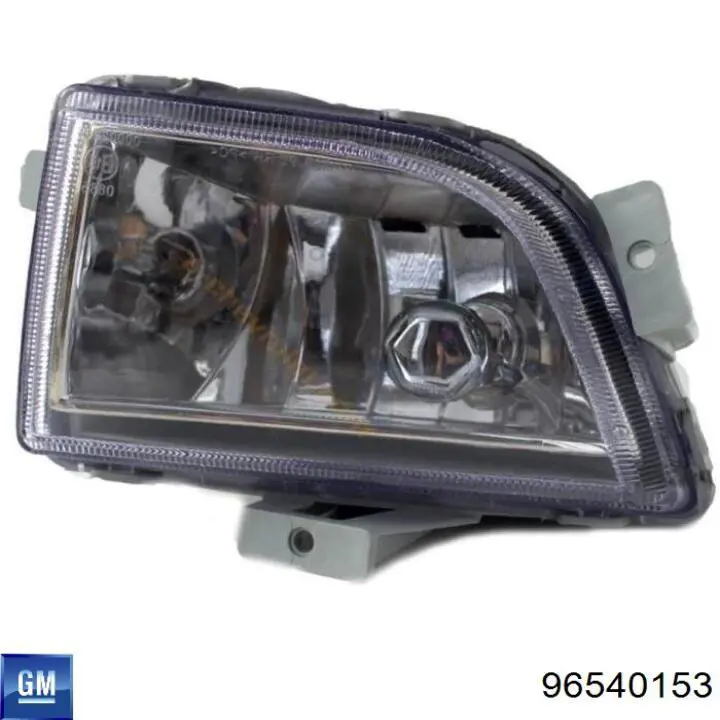 96540153 General Motors faro antiniebla izquierdo