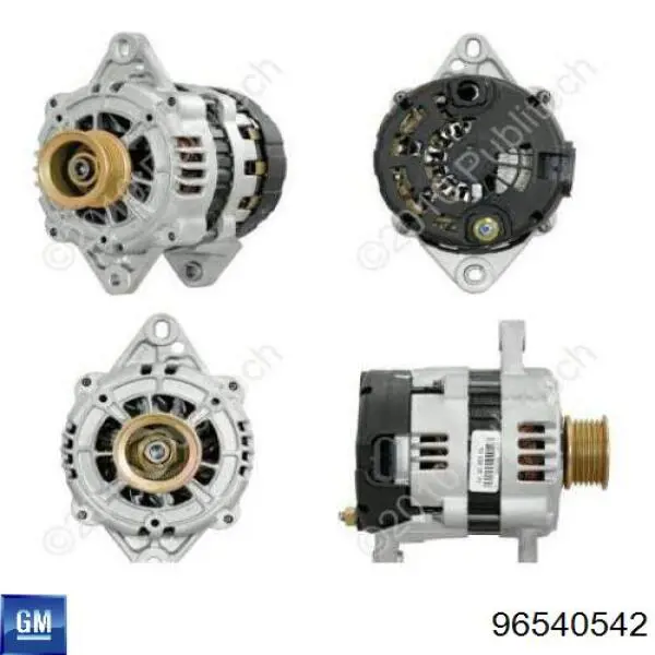 Alternador del motor General Motors 96540542 precio, desde 88,57 EUR