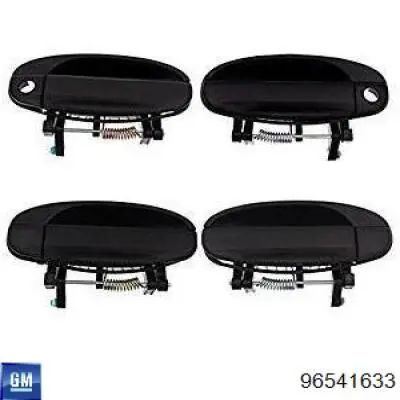 Comprar 96541633 General Motors Manija exterior trasera izquierda