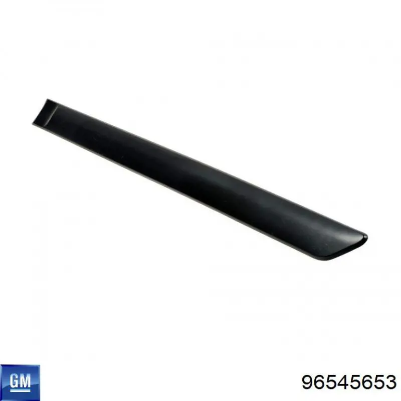 96545653 General Motors Moldura puerta trasera izquierda