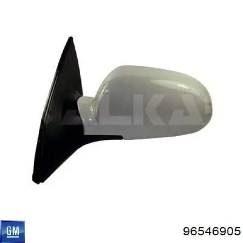 Espejo de retrovisor izquierdo 96546905 General Motors