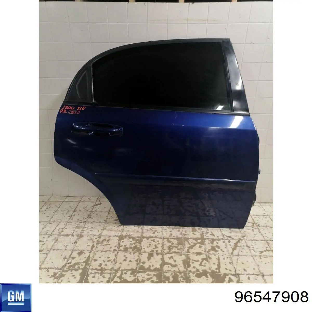 Puerta trasera derecha General Motors 96547908 precio, desde 159,72 EUR