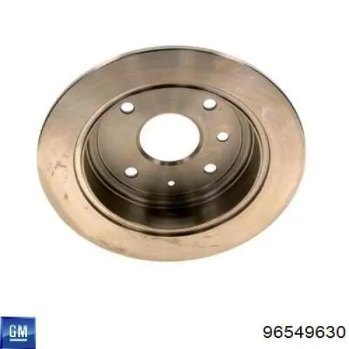 Disco de freno trasero Chevrolet Aveo 2 T250, T255