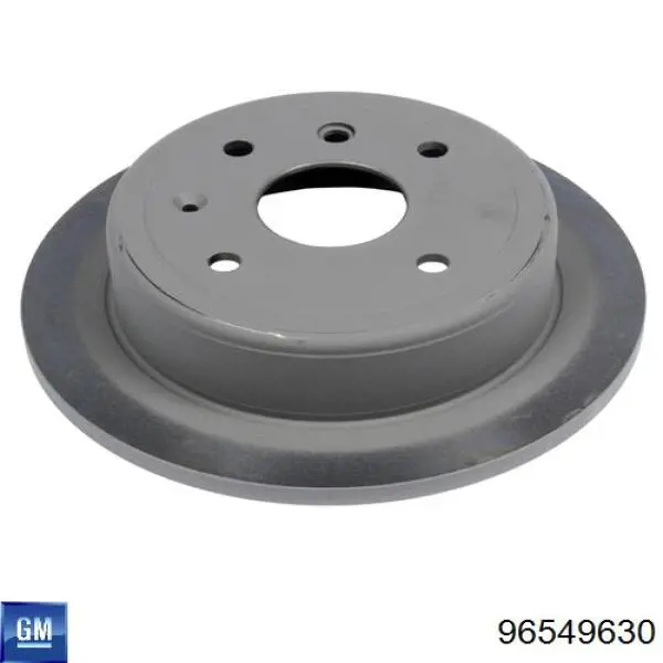 Disco de freno trasero Chevrolet Aveo 2 T250, T255