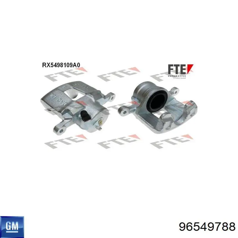 Pinza de freno delantera izquierda General Motors 96549788 precio, desde 47,92 EUR