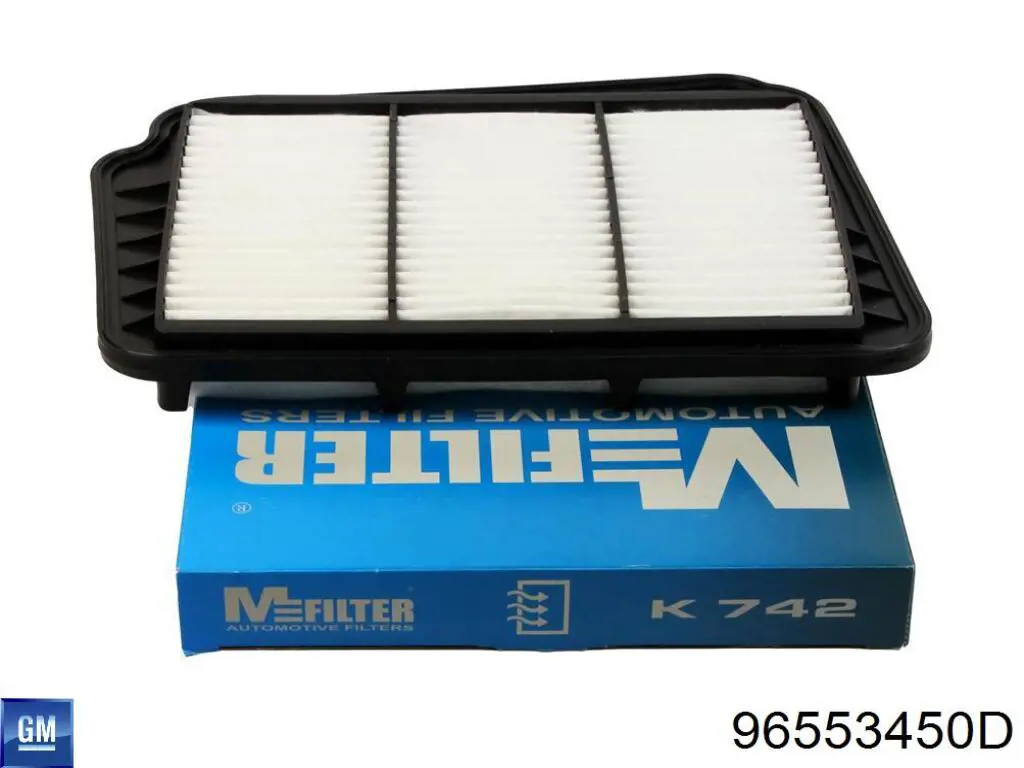 96553450d General Motors filtro de aire