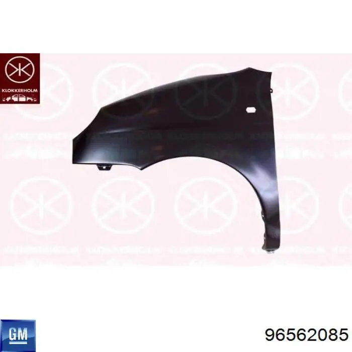 Comprar 96562085 General Motors Aleta delantera izquierda