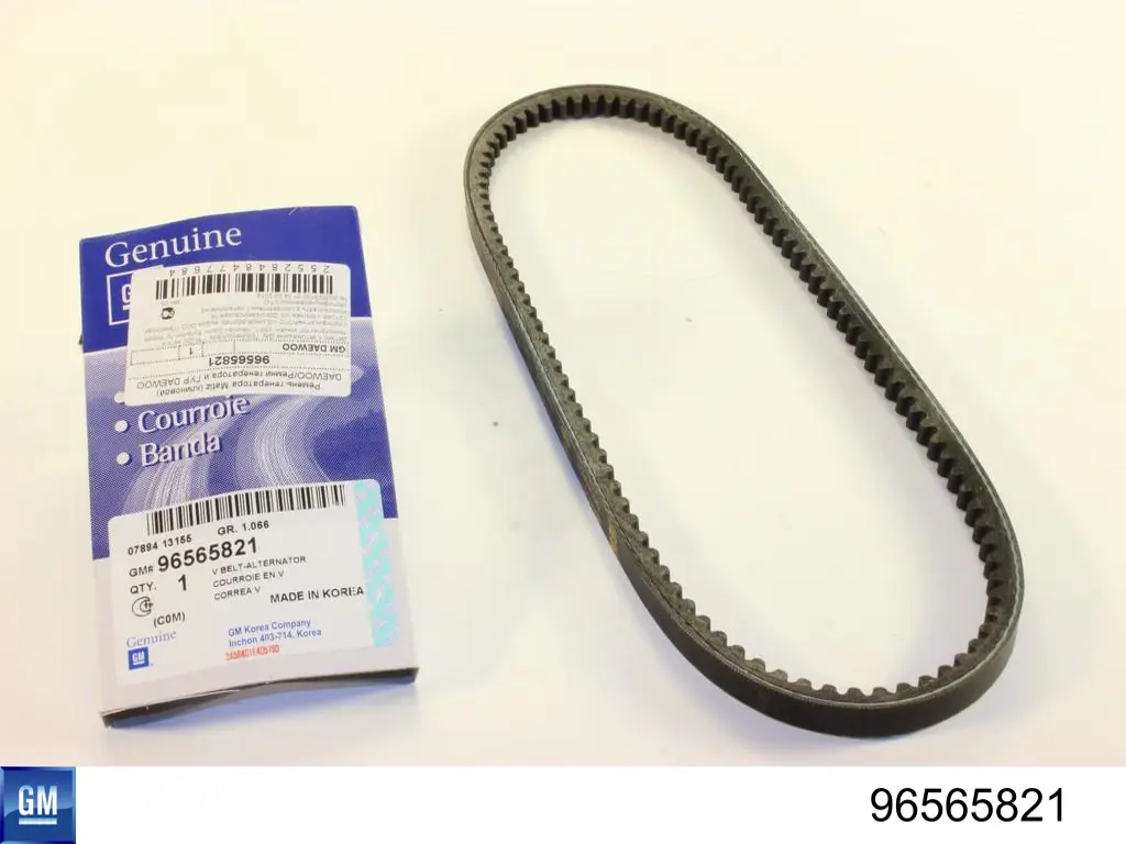 Correa de transmisión trapezoidal General Motors 96565821 precio, desde 6,61 EUR