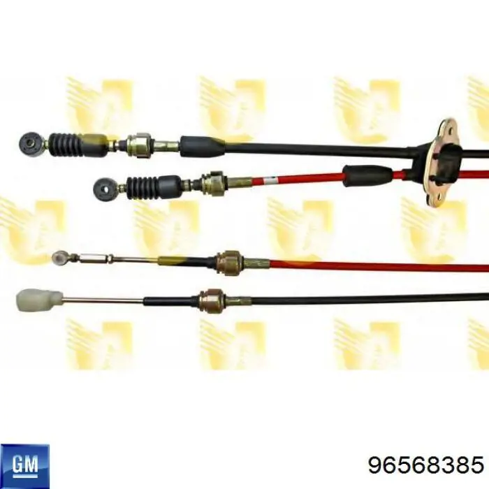 001DW017 B CAR cables de caja de cambios