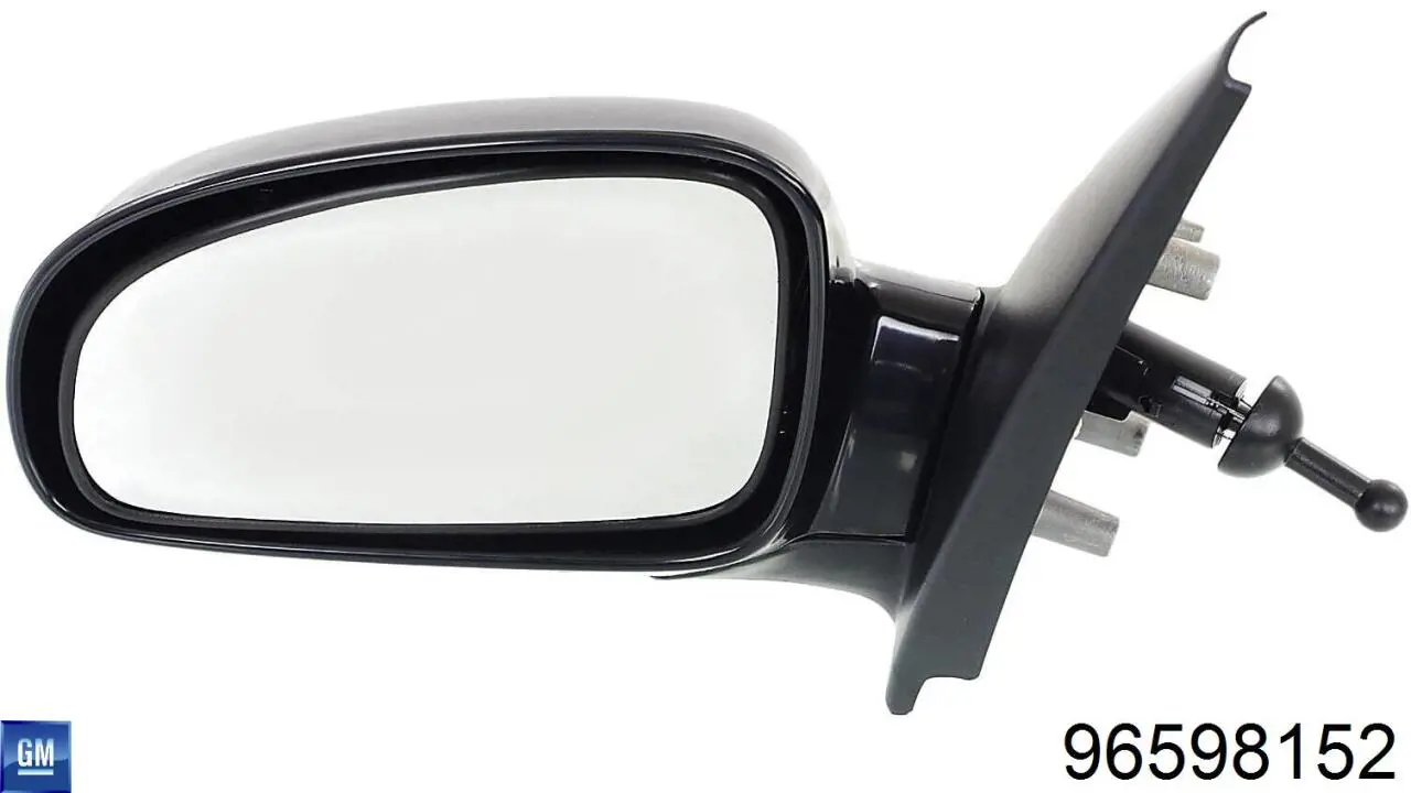 96349551 Market (OEM) espejo retrovisor derecho