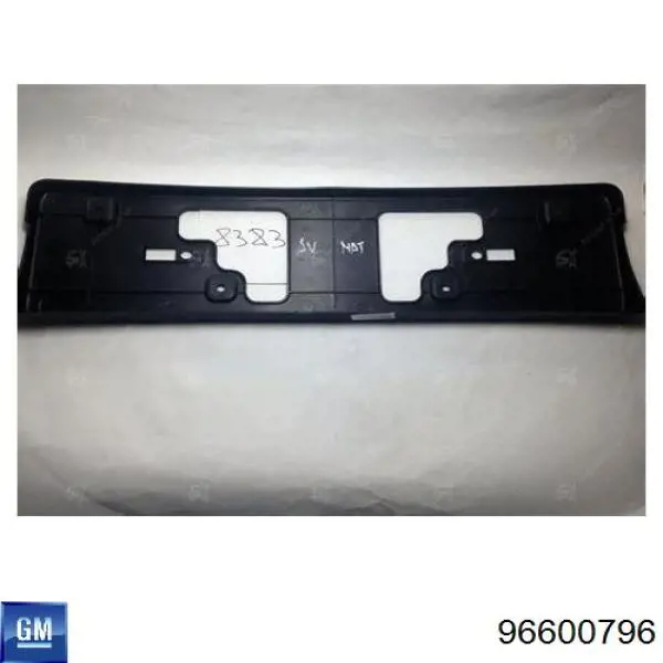 Soporte de matrícula delantera General Motors 96600796 precio, desde 5,89 EUR