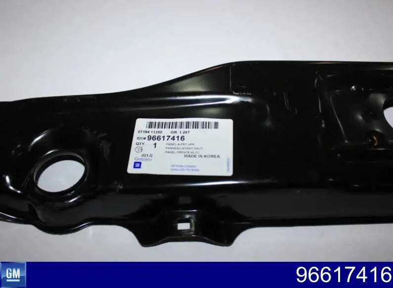 Soporte superior del radiador (panel de montaje de faros) General Motors 96617416 precio, desde 19,44 EUR