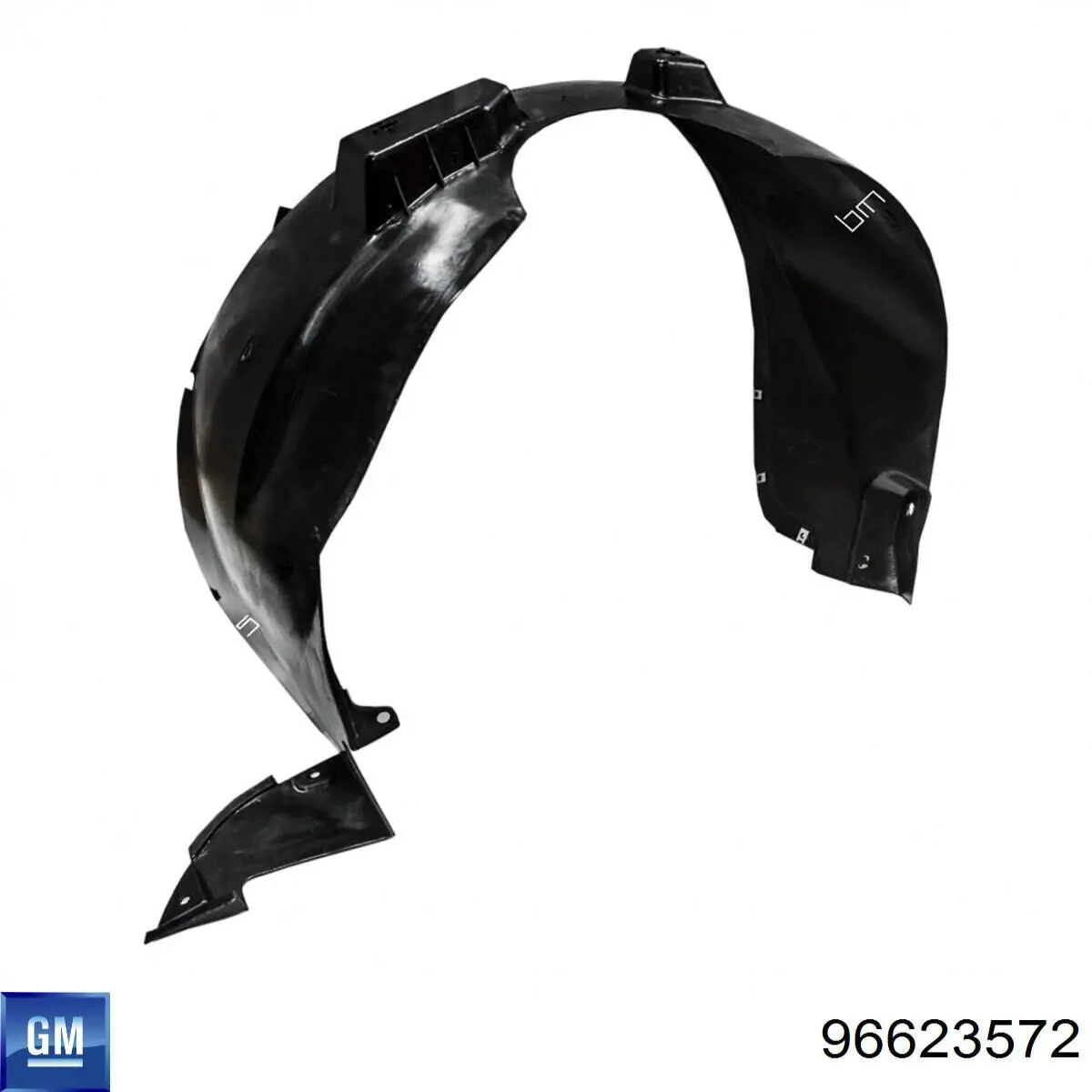 Comprar 96623572 General Motors Paso de rueda delantero derecho
