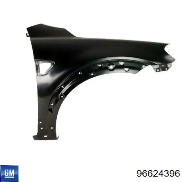 Guardabarros delanteros derecho General Motors 96624396 precio, desde 161,17 EUR