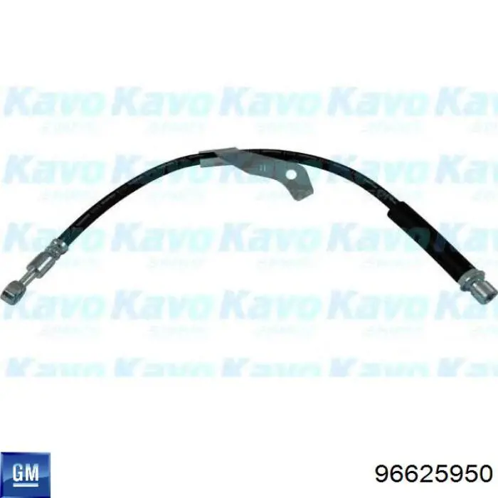 96625950 General Motors tubo flexible de frenos delantero derecho