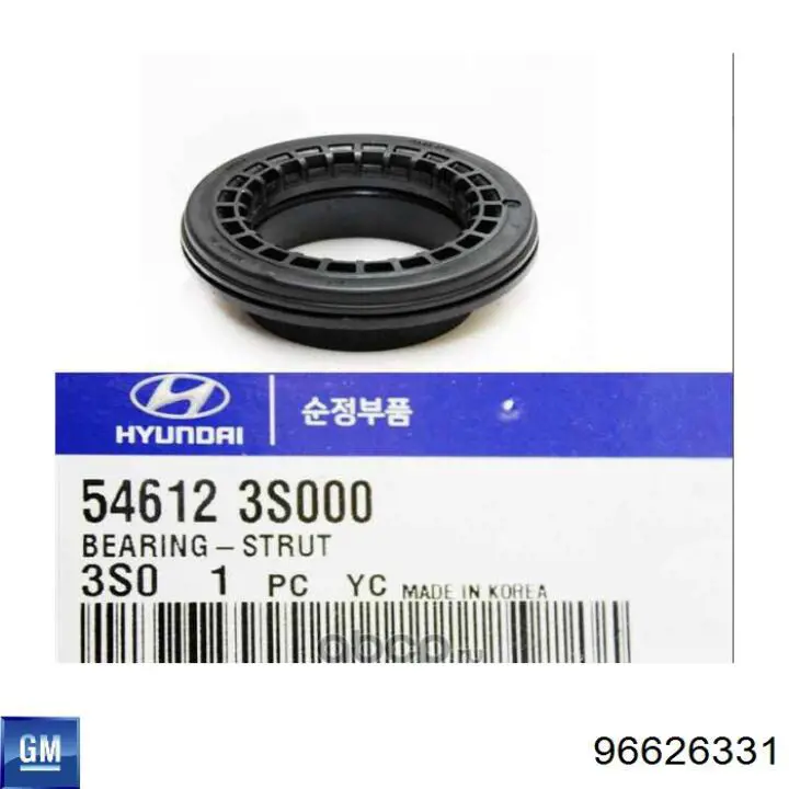 Comprar 96626331 General Motors Rodamiento de soporte del amortiguador delantero